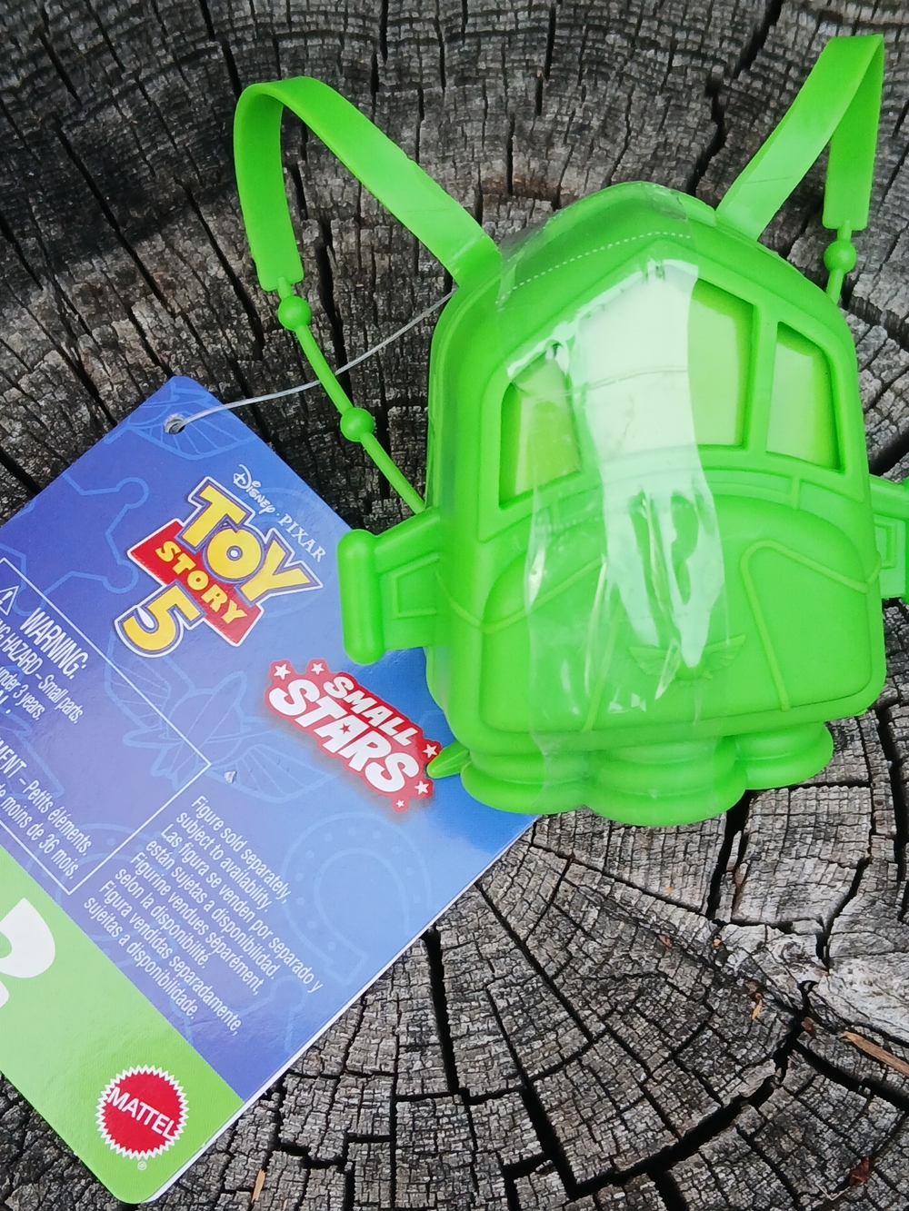 Mattel Disney Pixar Toy Story 5 Small Stars Blind Capsule Green Rocket Backpack